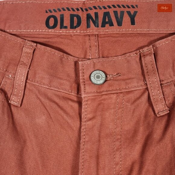 NEW Old Navy Brick Color Long Pants  Sz 32x32 (ID93) - Picture 5 of 11